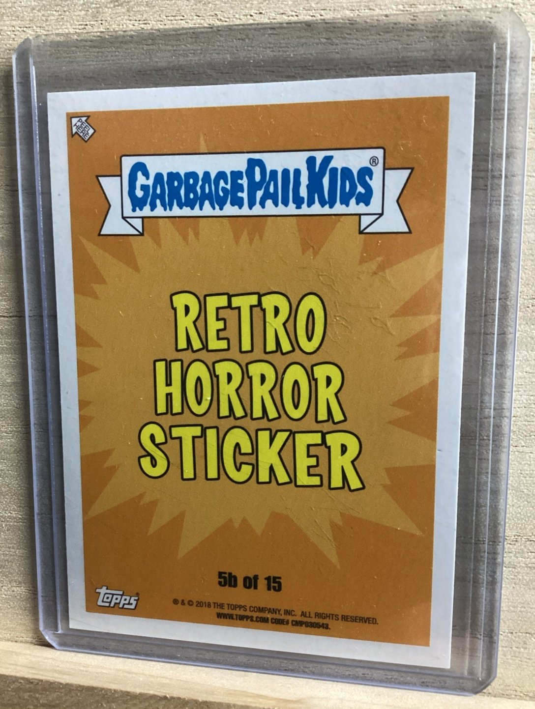 2018 Topps Garbage Pail Kids - Sicko Sissy - Green