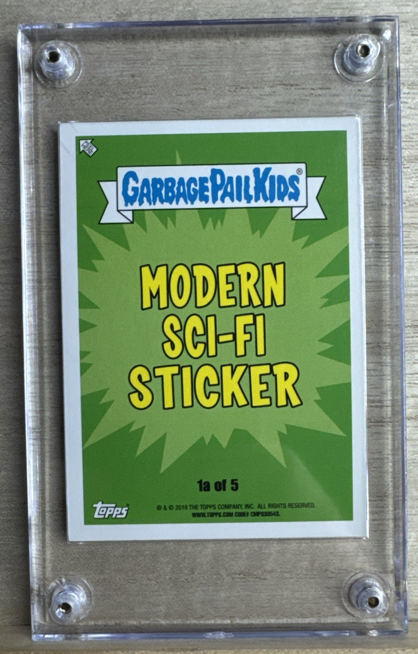 2018 Topps Garbage Pail Kids - Alien Alan - Yellow
