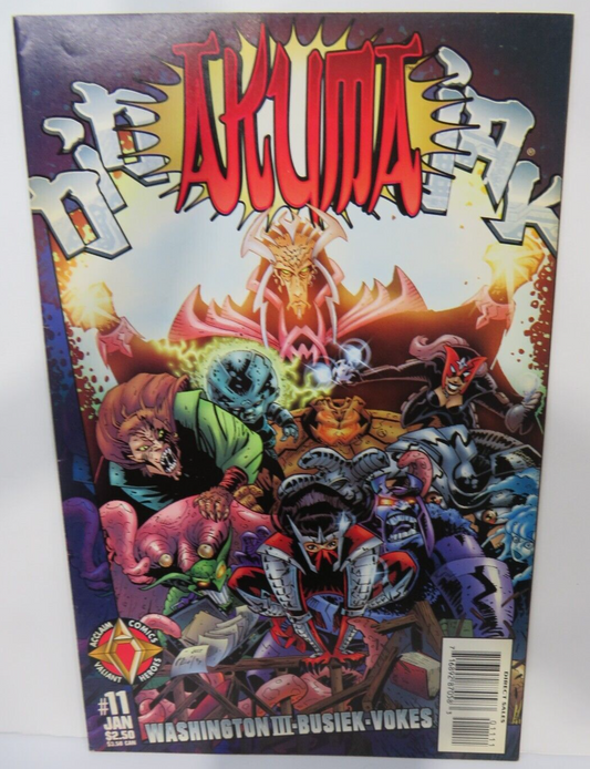 Ninjak #11 Neil Vokes Cover 1998 Acclaim Valiant Comics