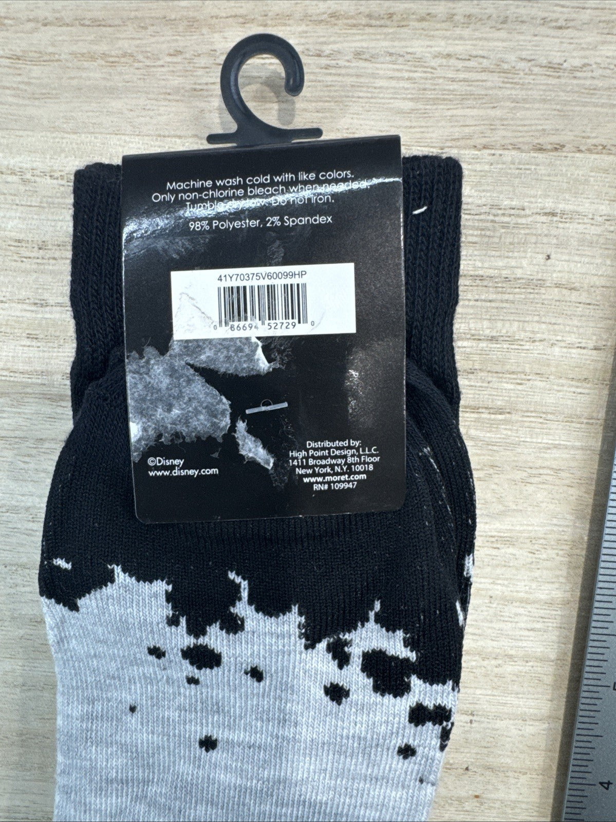Disney Mickey Mouse Socks - Size 10-13