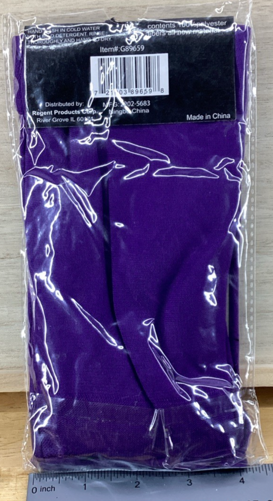 Purple With Black Witches On A Broom Print Tights