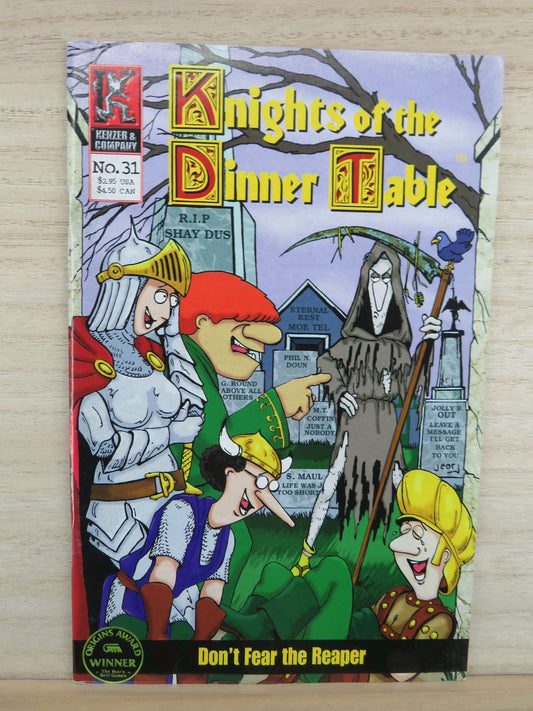 Knights of the Dinner Table #31 Dont Fear the Reaper - Kenzer & Company Comic
