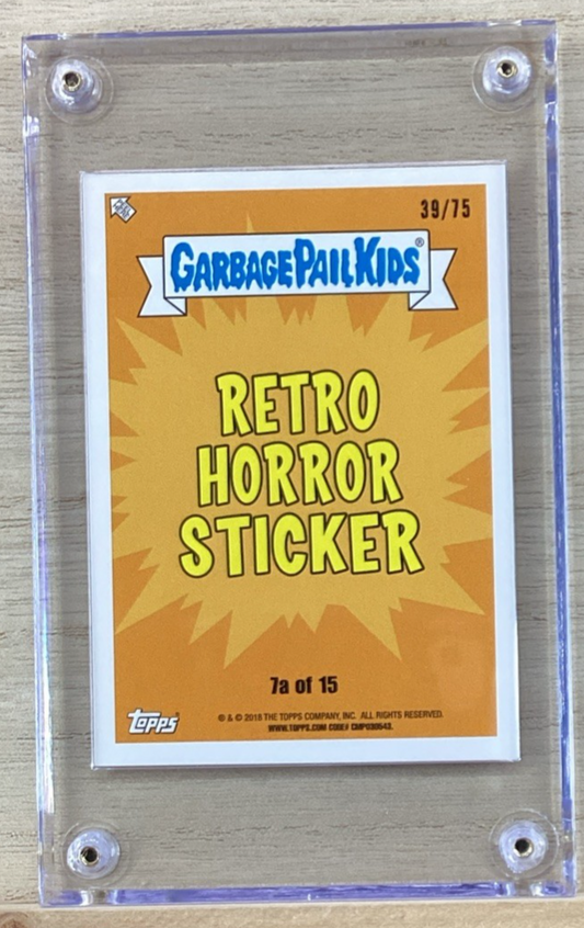 2018 Topps Garbage Pail Kids - Dean of the Dead - Red 39/75