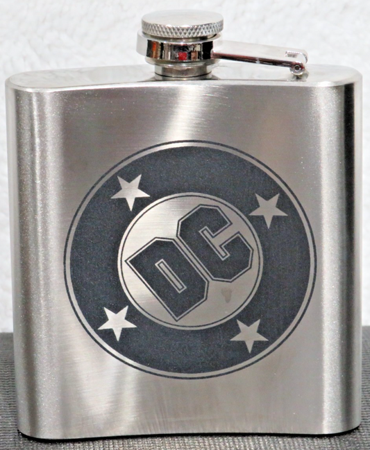 Laser Engraved Stainless Steel Flask - JK2