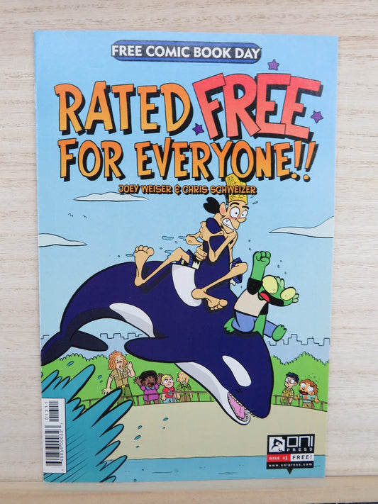 Rated Free For Everyone #1 May 2013 - Oni Press Comic