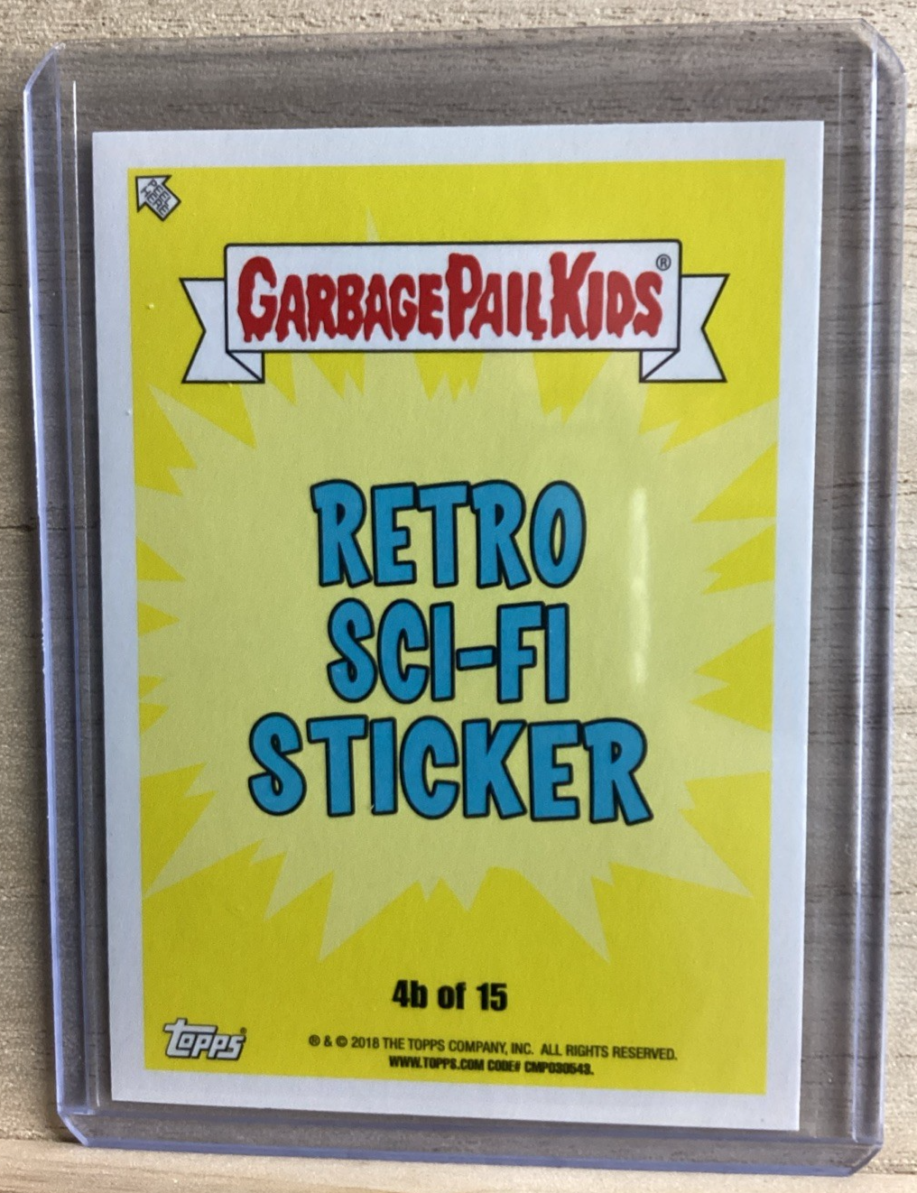 2018 Topps Garbage Pail Kids - Three Hedley - Green