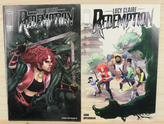 Lucy Claire Redemption #1 & #2 both Cover B - 2019 - Image Comics - Lot of 2