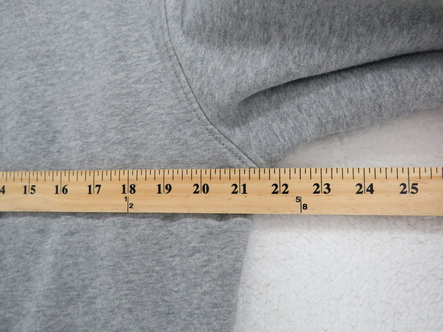 Tommy Hilfiger Men's Sweatshirt - Big Flag Logo Spell Out - Gray - Size Medium