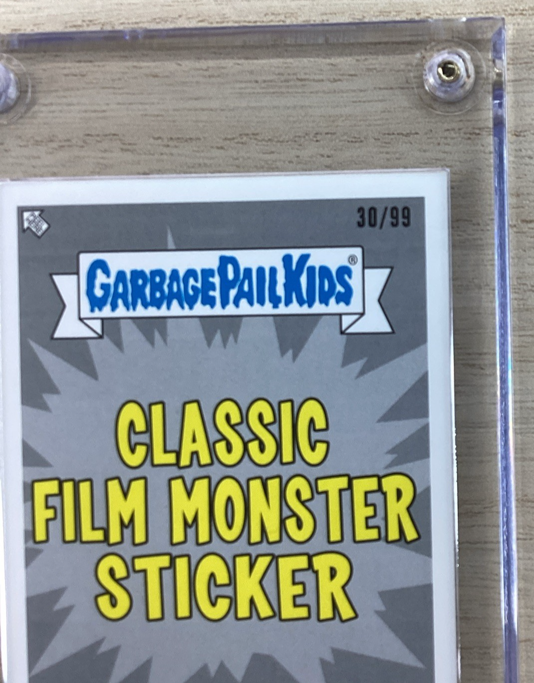 2018 Topps Garbage Pail Kids - Melting Mona - Blue 30/99