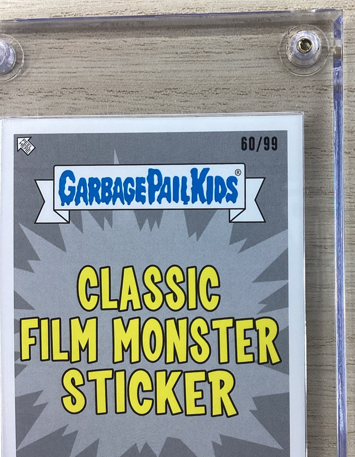 2018 Topps Garbage Pail Kids - Creature Craig - BLUE 60/99