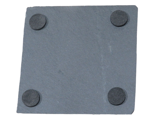 Laser Engraved Square Slate Coaster - DM2