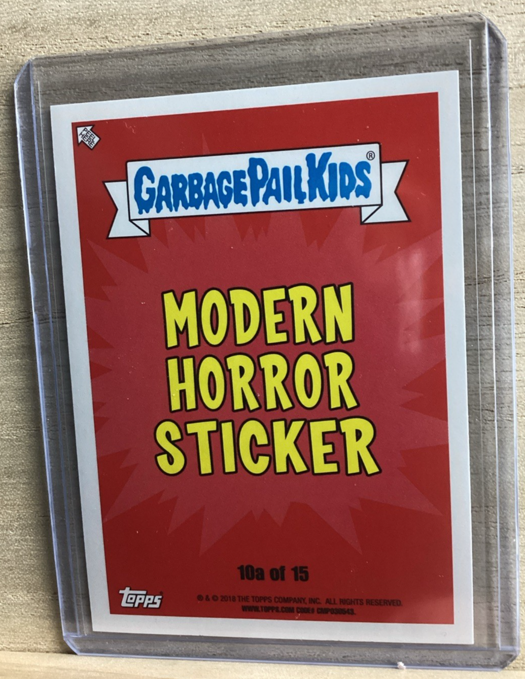 2018 Topps Garbage Pail Kids - Ring Leeda - Green
