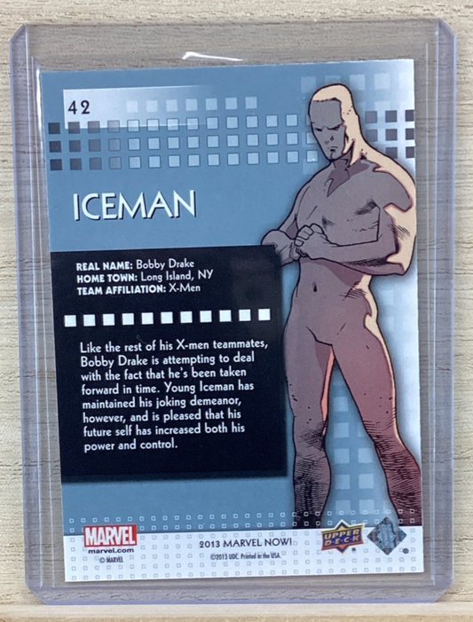 2013 Upper Deck Marvel Now SILVER - #42 Iceman