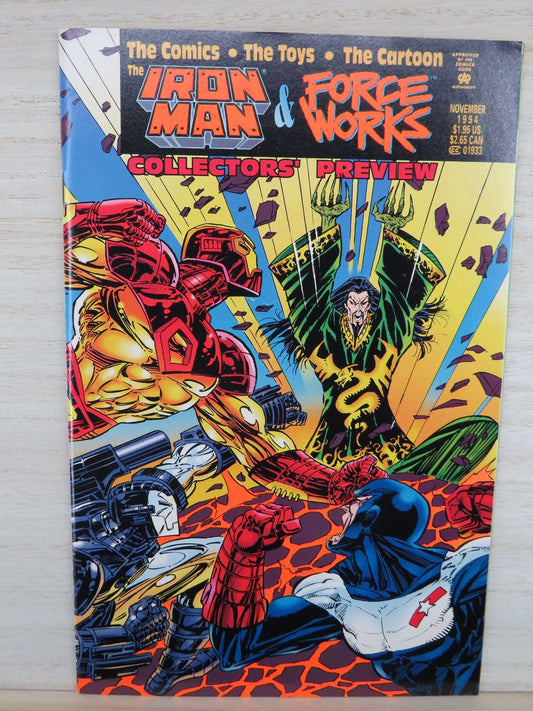 Iron Man & Force Works Collectors Preview Nov 1994 - Marvel Comic