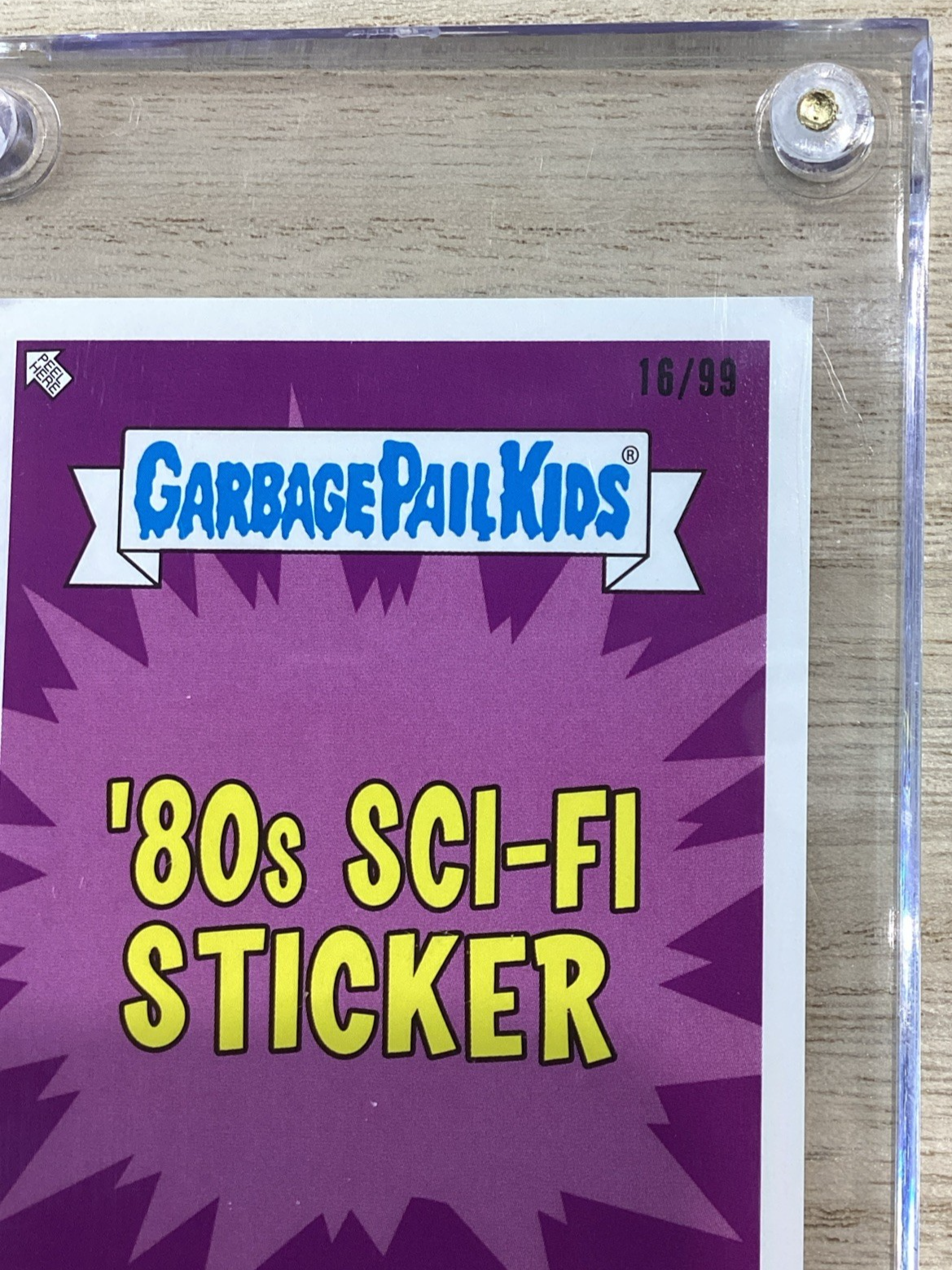 2018 Topps Garbage Pail Kids - Living Levi - Blue 16/99