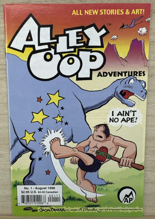 Alley Oop Adventures #1 - Antarctic Press - August 1998