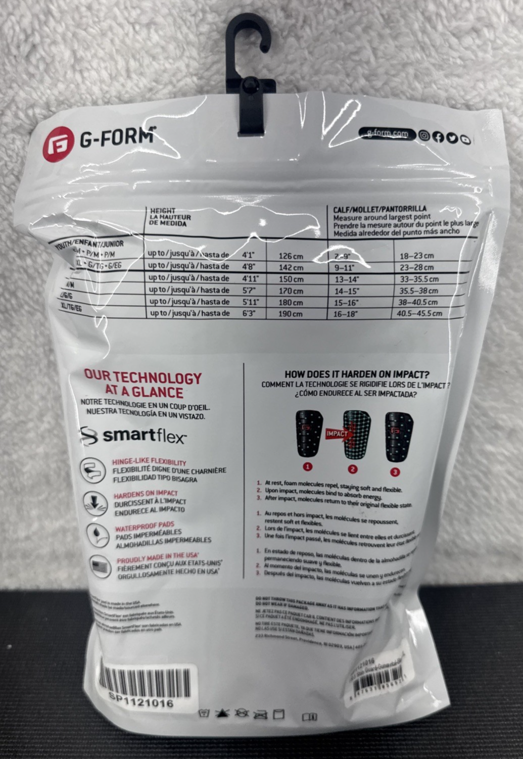 G-Form Pro-S Premier Shin Guards - X-LARGE