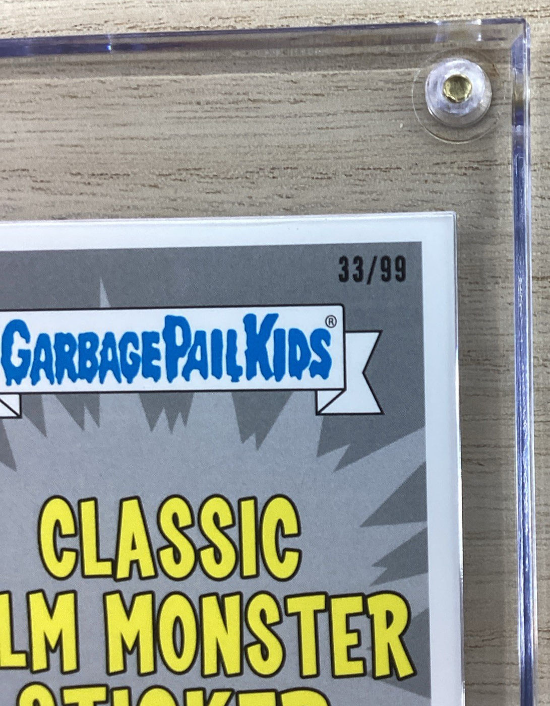 2018 Topps Garbage Pail Kids - Jumping Jack - Blue 33/99