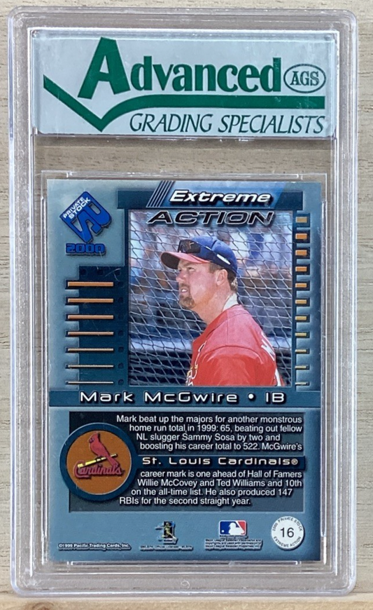 2000 Private Stock Extreme Action #16 Mark McGwire - Graded