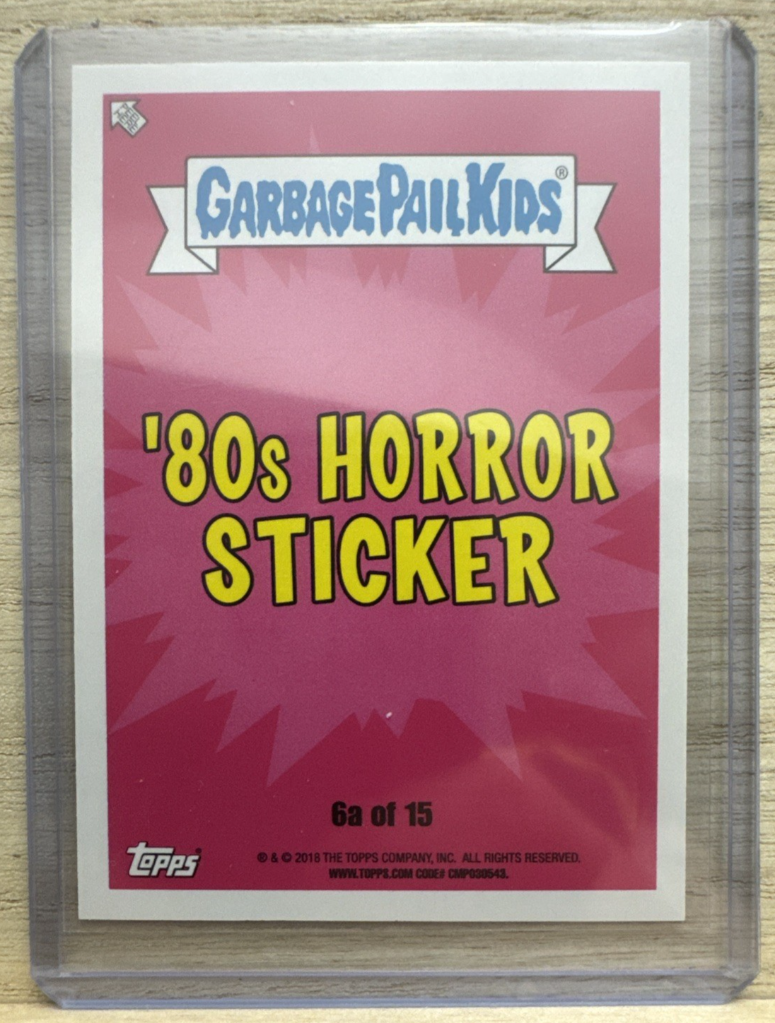 2018 Topps Garbage Pail Kids - Grim Lynn - Green