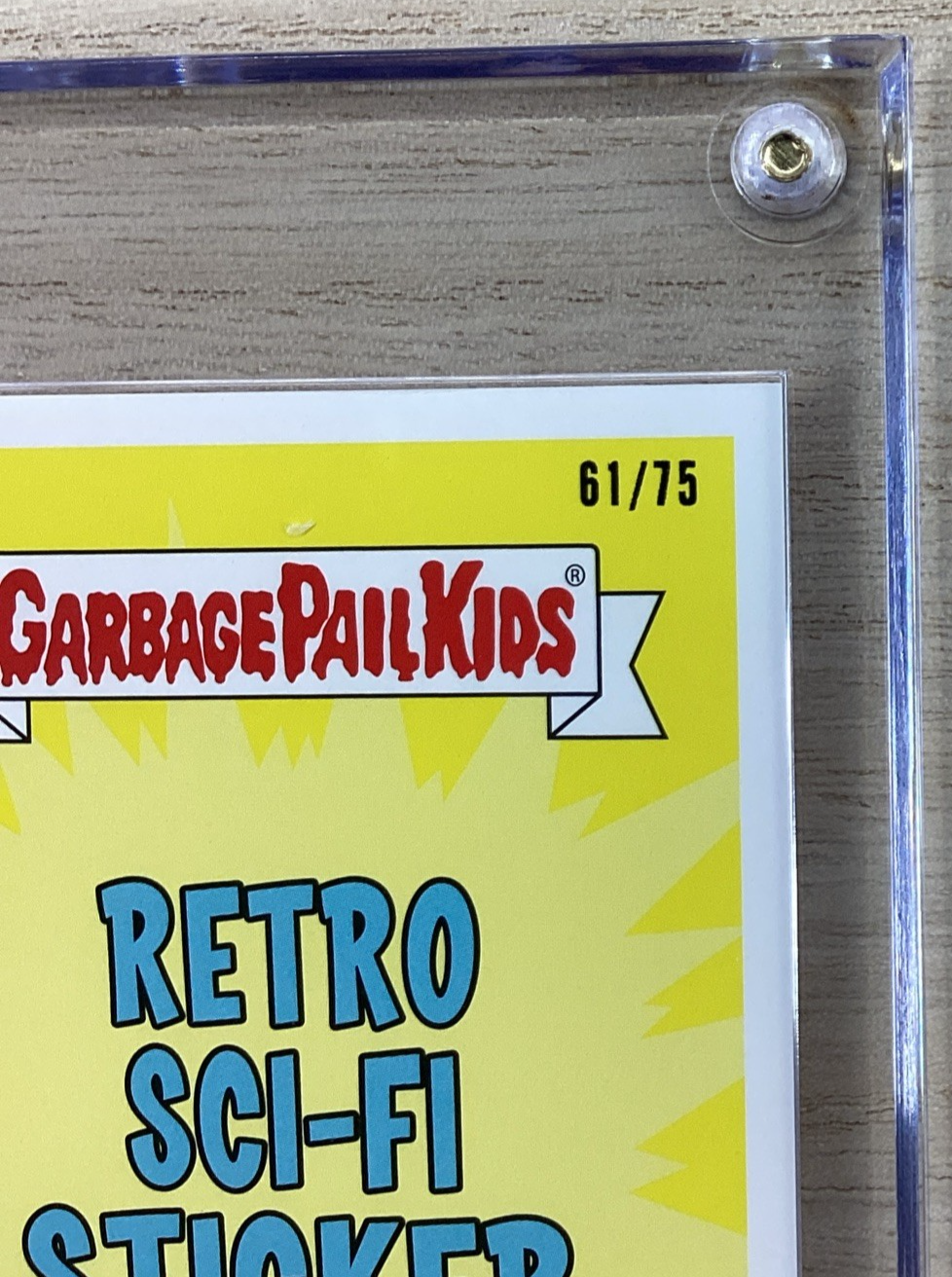 2018 Topps Garbage Pail Kids - Todd Zilla - Red 61/75
