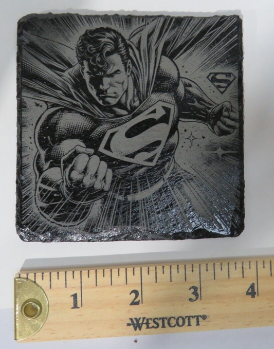 Laser Engraved Slate Coaster - S2