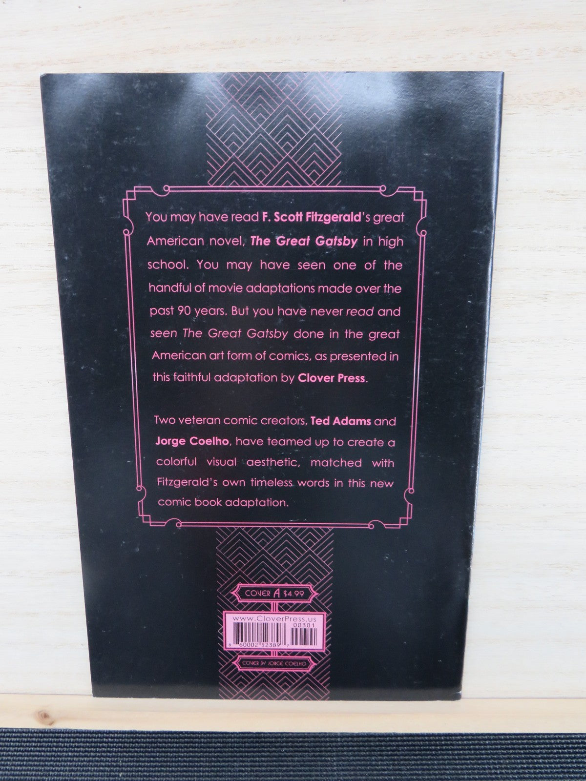 The Great Gatsby #3 - 2021 - Clover Press