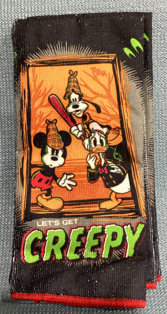 Disney Halloween Kitchen Towels - Let's Get Creepy - 2 pk