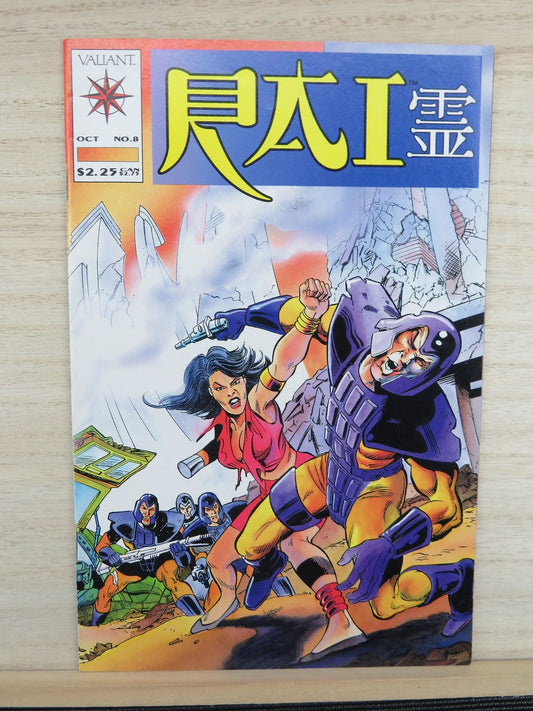 Rai #8 Oct 1993 - Valiant Comic