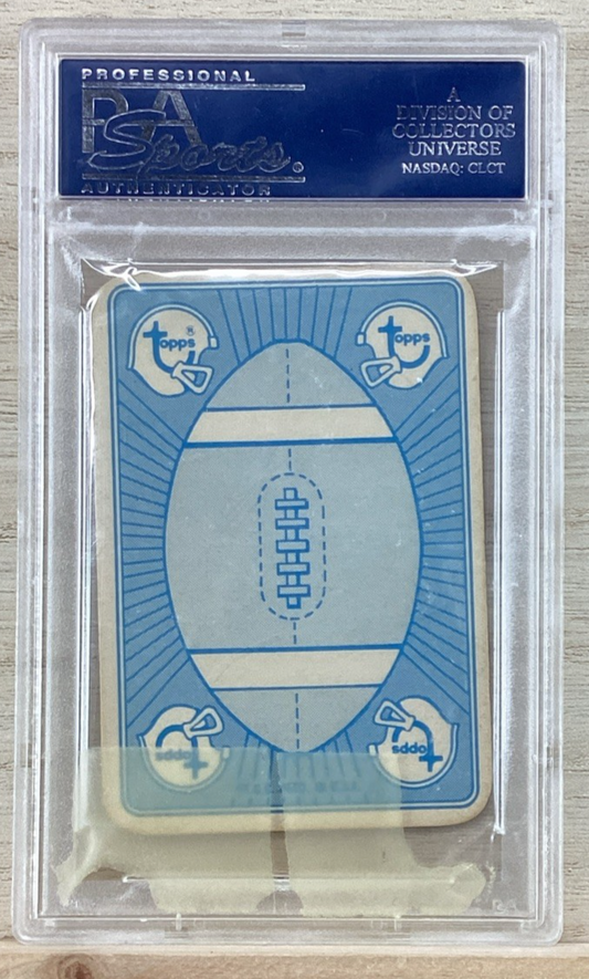 1971 TOPPS GAME CARDS - JOE NAMATH #3 - PSA 4