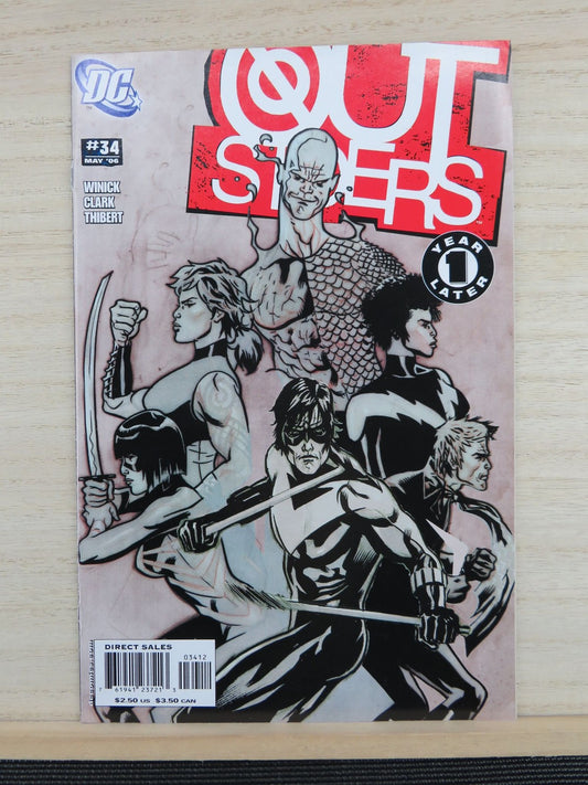 Outsiders #34 May 2006 - DC Comic - Variant Cover