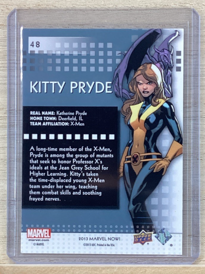 2013 Upper Deck Marvel Now - #48 Kitty Pryde
