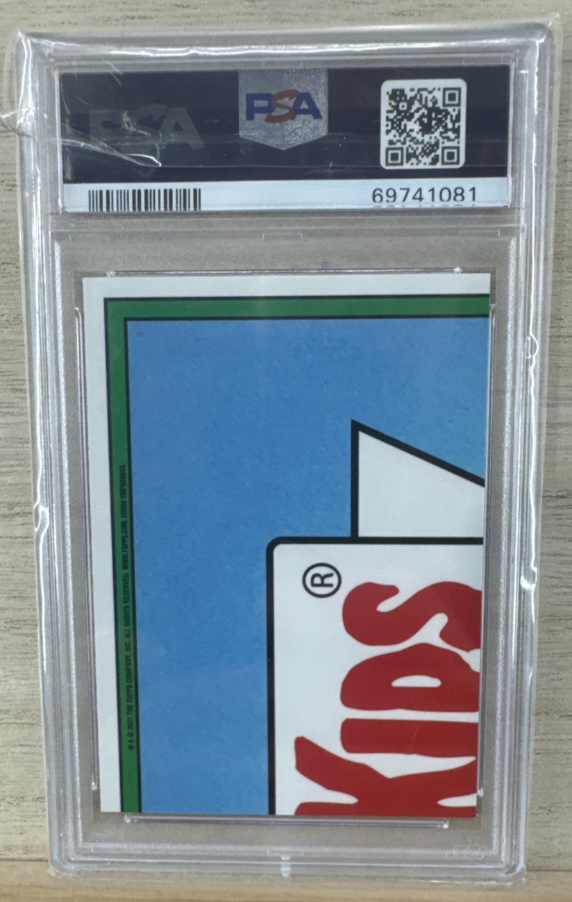 2021 Garbage Pail Kids Sapphire Edition - Double Iris #139a - PSA 9