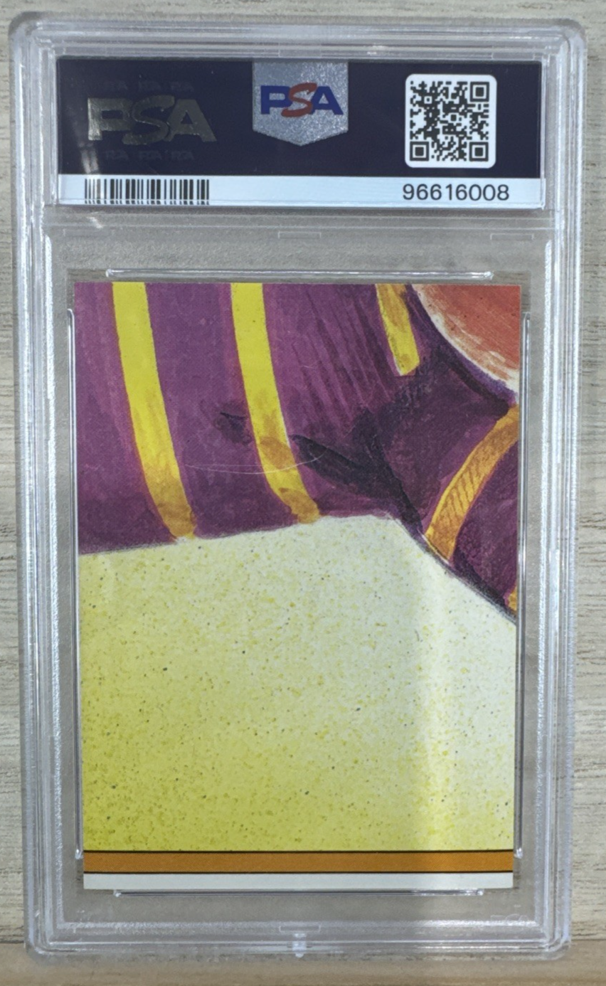 1986 GARBAGE PAIL KIDS - TOOTHIE RUTHIE #203a - PSA 9