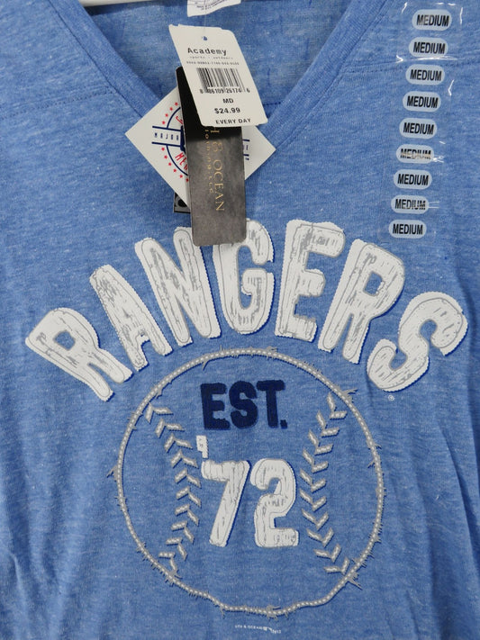 5th & Ocean Texas Rangers MLB - Women's Medium T-shirt1