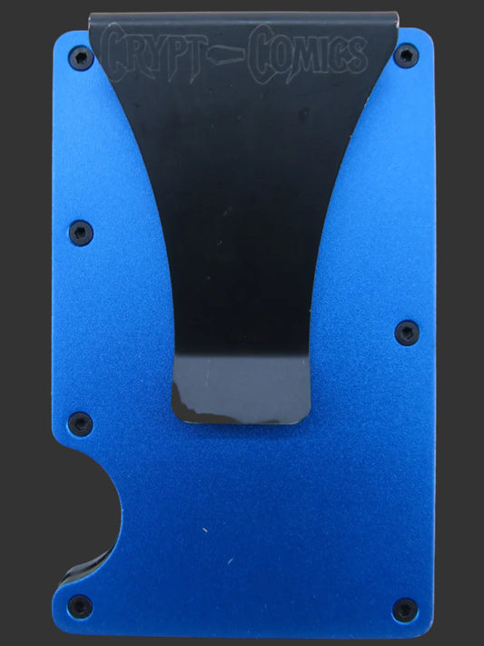 Metal Wallet - Laser Engraved - Superman City - RFID Blocking