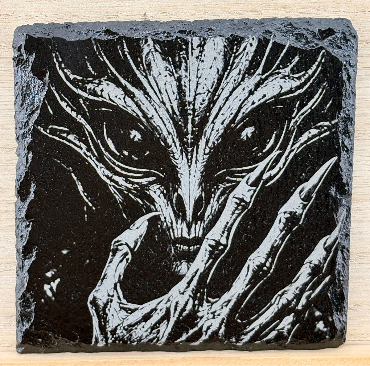 Slate Coaster - The Claw