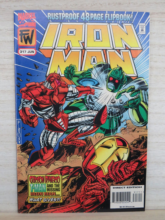 Iron Man #317 War Machine Brothers in Arms #3 May Jun 1995 - Marvel Comic