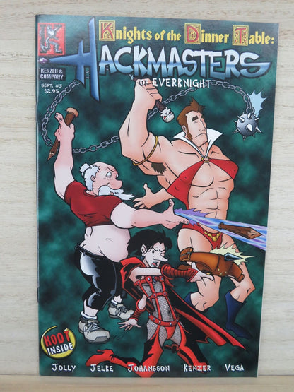 Knights of the Dinner Table Hackmasters of Everknight #3 Sep - Kenzer & Company