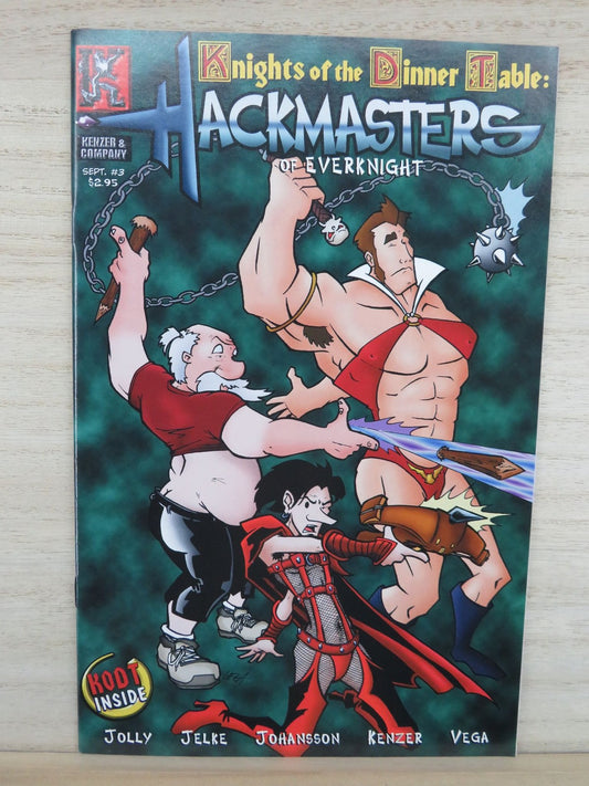Knights of the Dinner Table Hackmasters of Everknight #3 Sep - Kenzer & Company