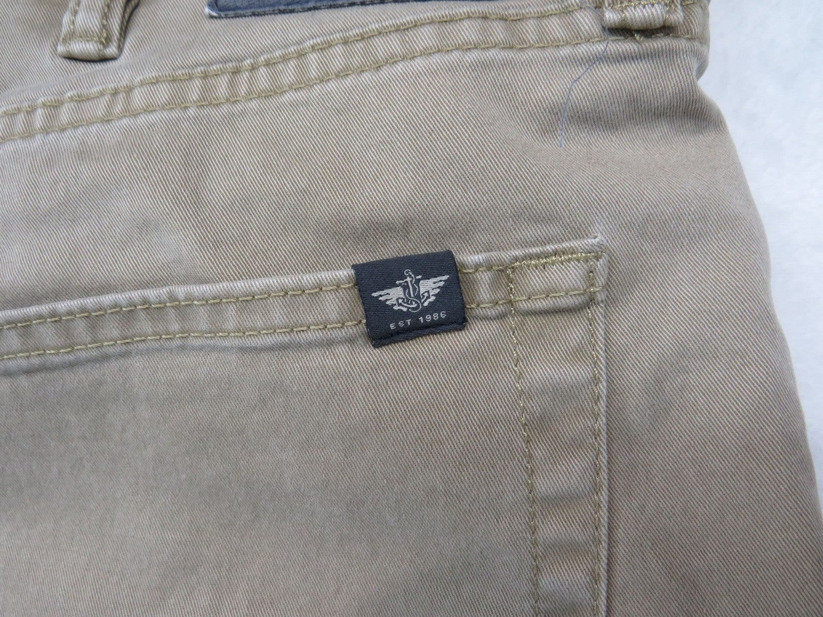 Dockers Pants Mens 38x30 Straight Khaki JeanCut Chino Casual Flat Front