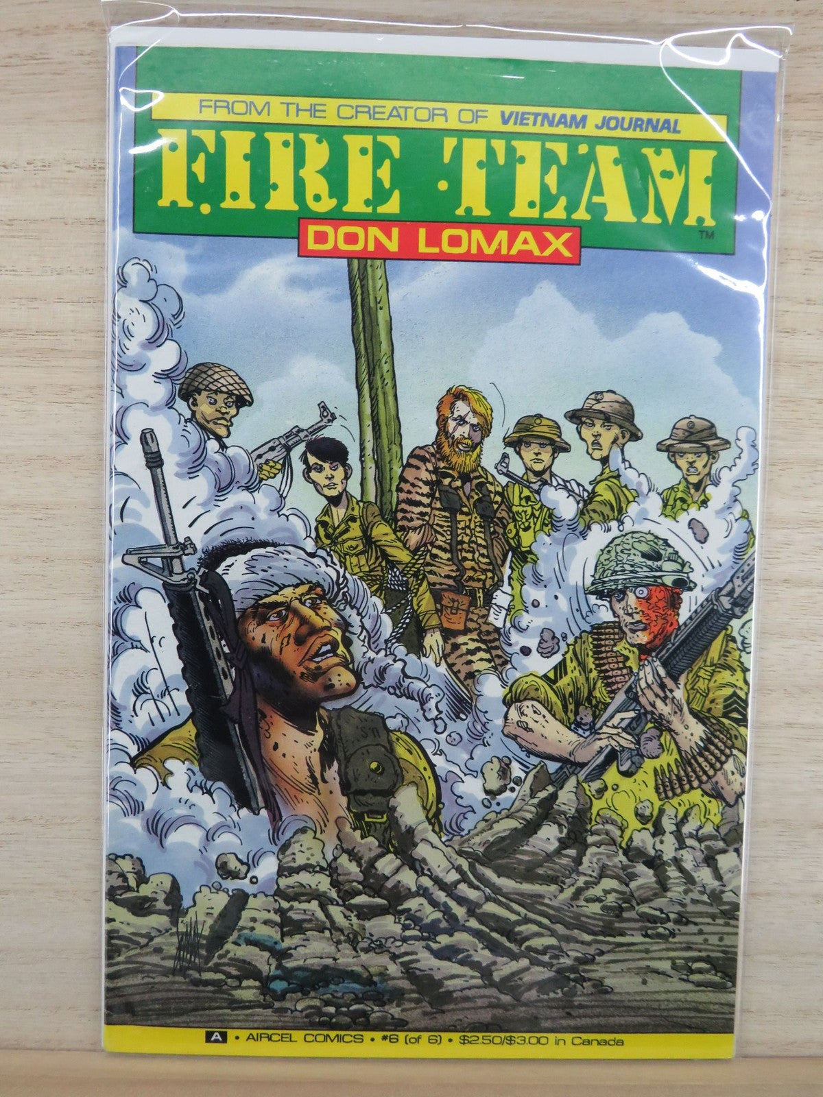 Fire Team Don Lomax #6 of 6 - Aircel Comics - 1991