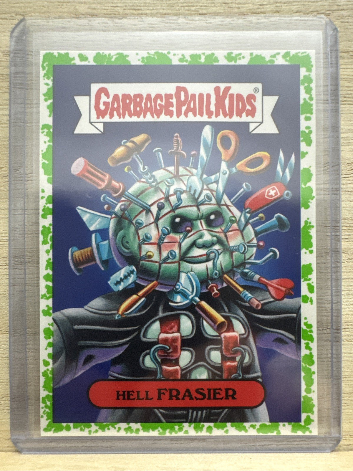 2018 Topps Garbage Pail Kids - Hell Frasier - Green