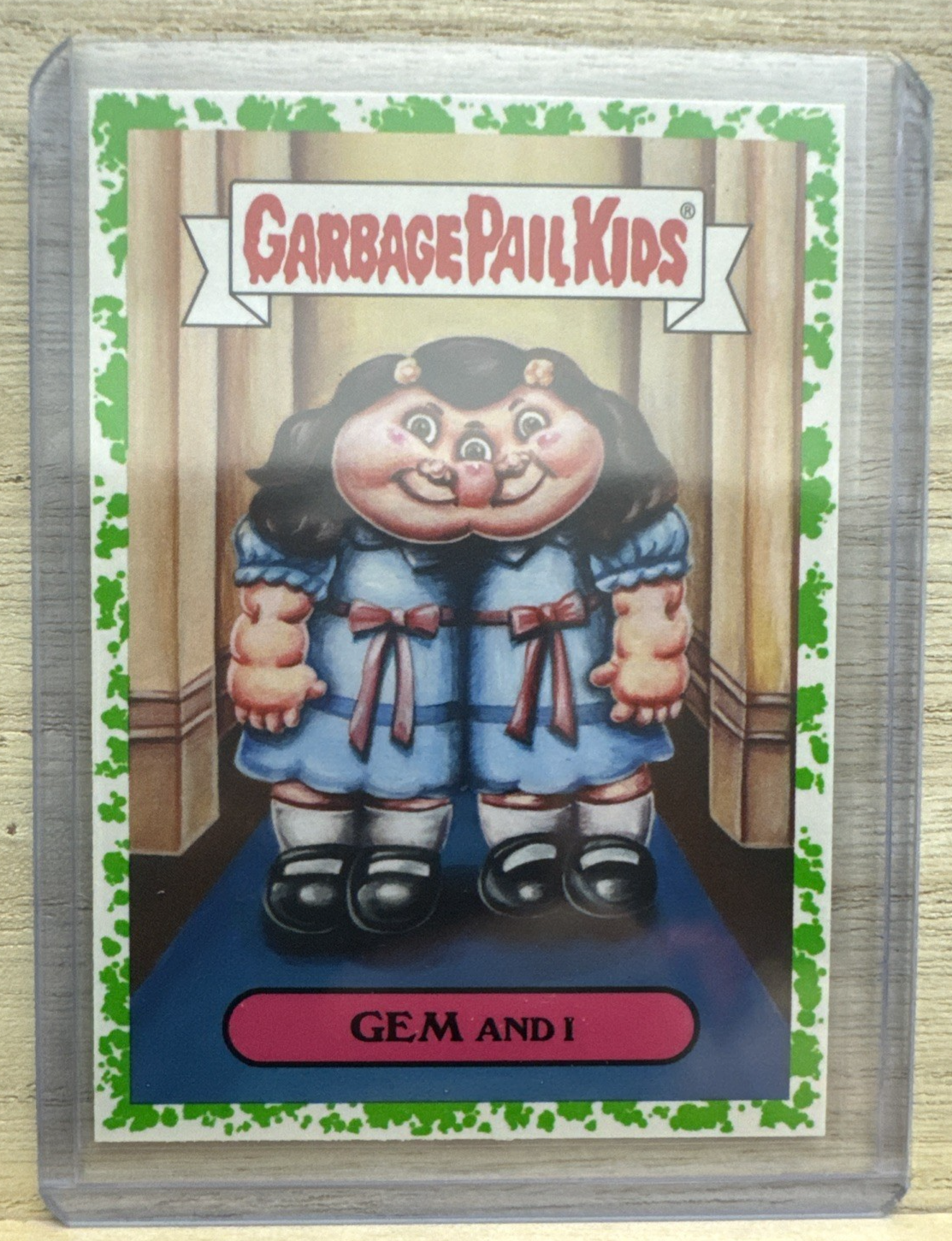 2018 Topps Garbage Pail Kids - Gem and I - Green