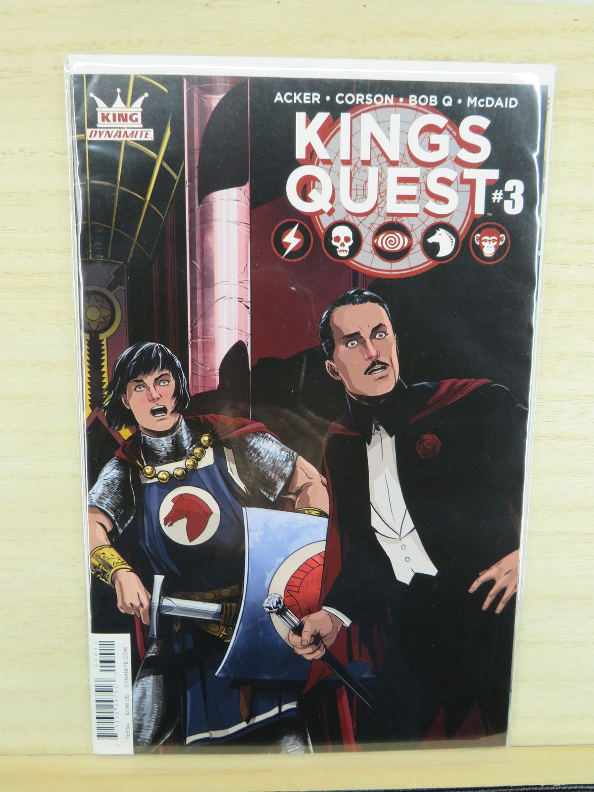Kings Quest #3 - King Dynamite Comic - 2016