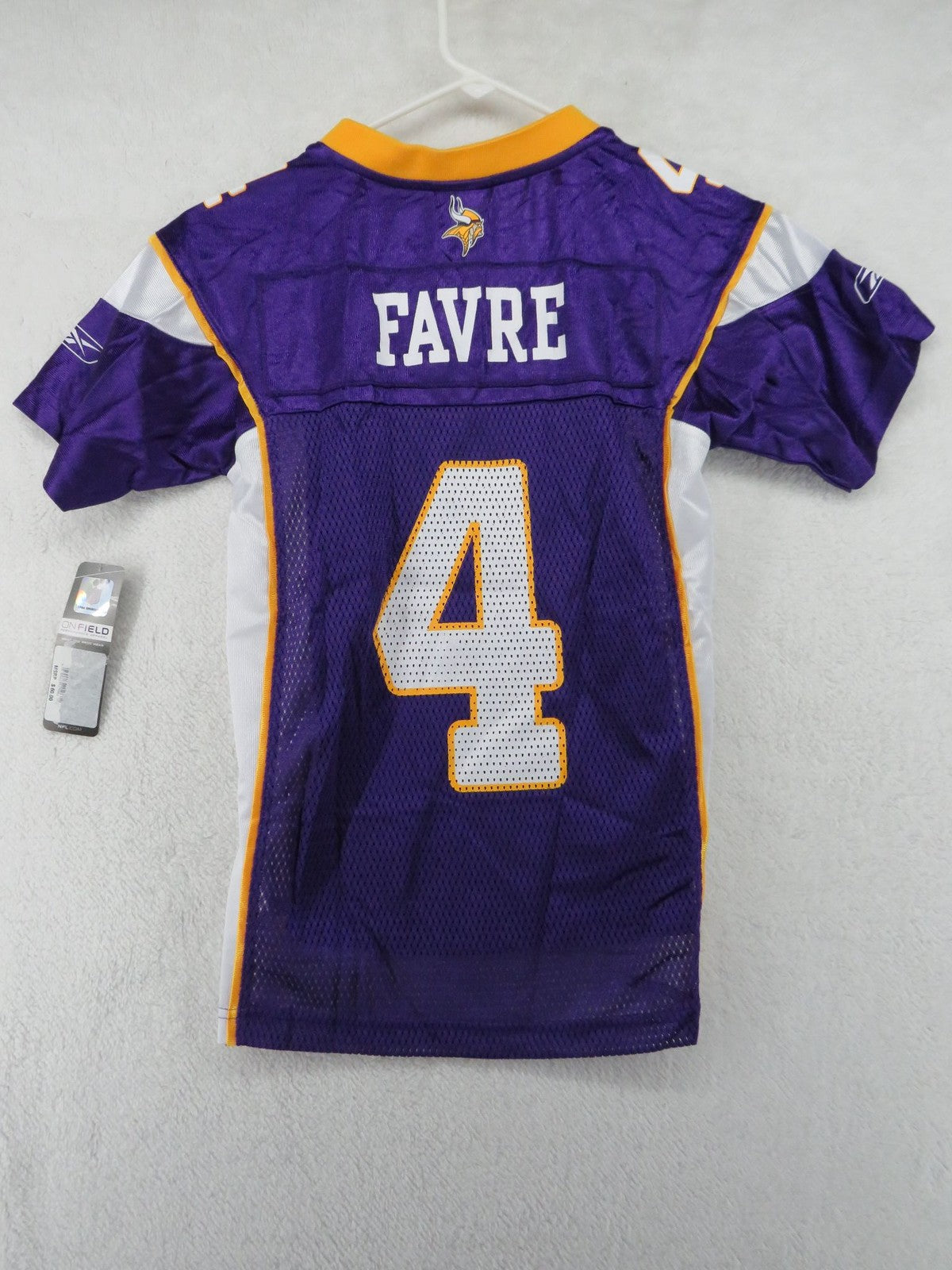Minnesota Vikings Reebok NFL Jersey - Youth Small 8 - Brett Favre #48