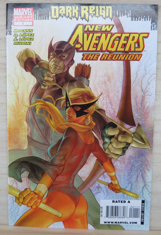 New Avengers The Reunion #1 - Dark Reign Variant - Marvel Comic