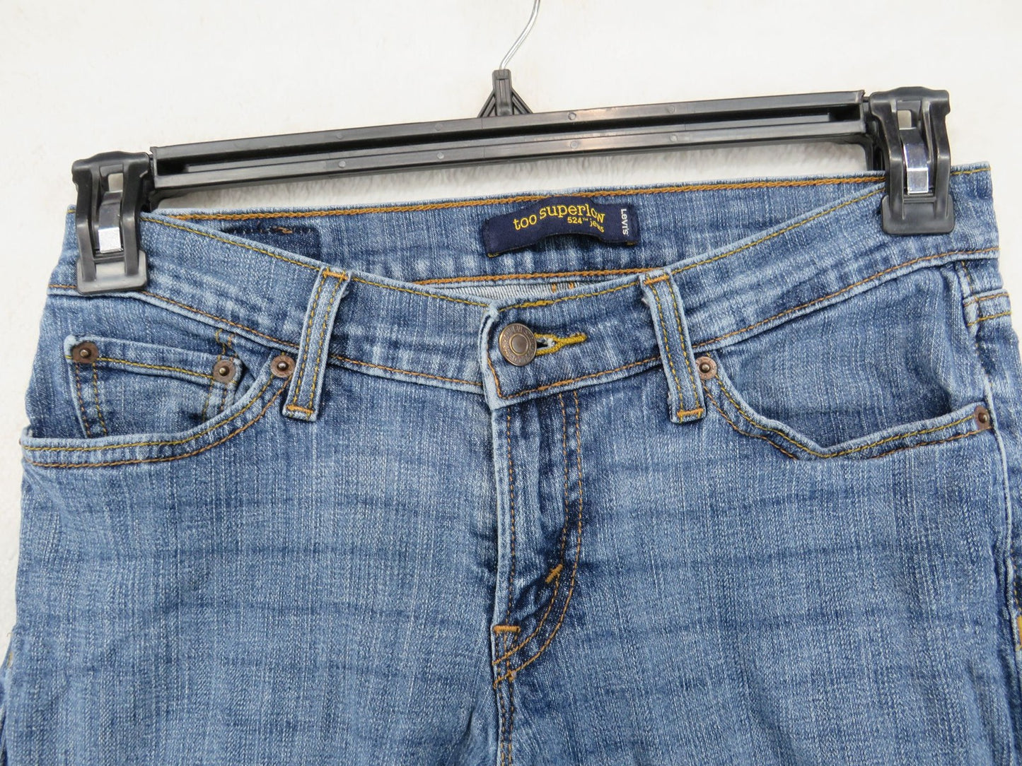 Levis Too Superlow 524 Jeans Women's 7 L/C