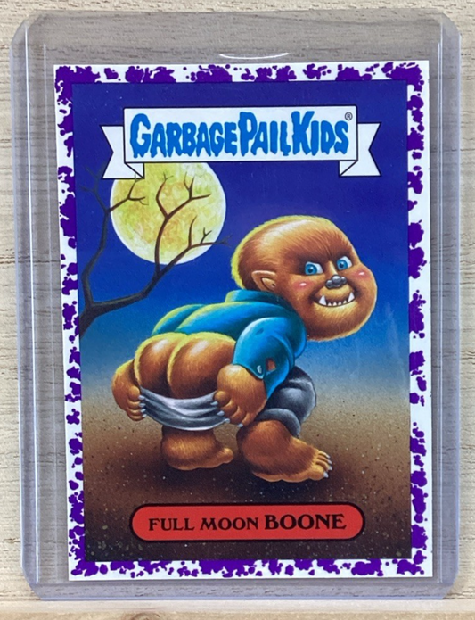 2018 Topps Garbage Pail Kids - Full Moon Boone - Purple