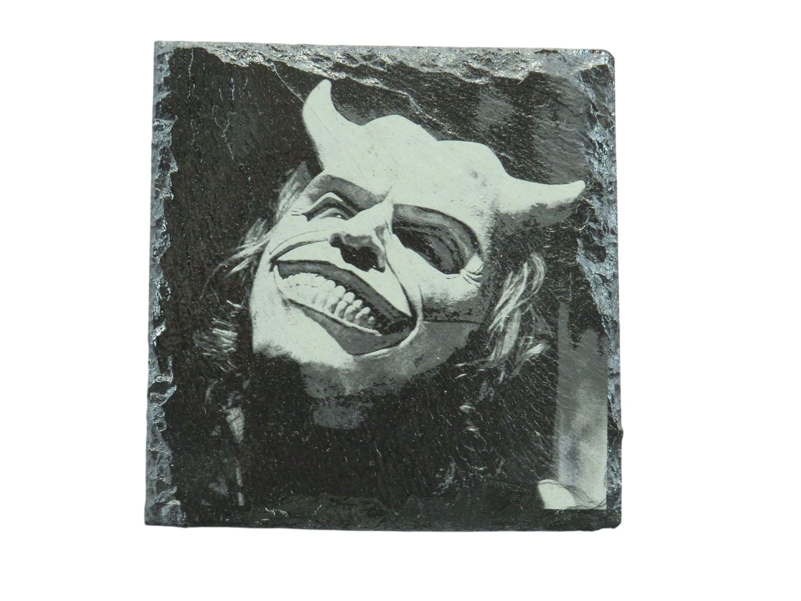 Laser Engraved Slate Coaster - GB1